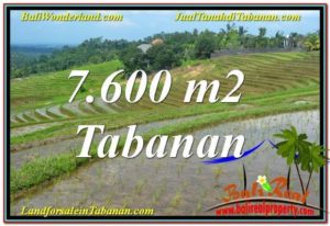 Affordable PROPERTY 7,600 m2 LAND IN TABANAN FOR SALE TJTB347